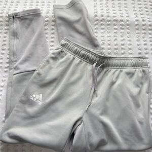 Adidas Men’s Gray Sweatpants • Size M